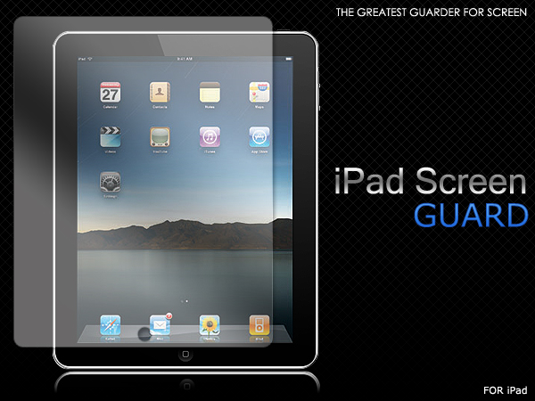 iPad�p�t���ی�V�[�� 