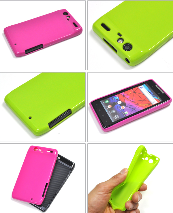 MOTOROLA RAZR IS12M�p�J���[�\�t�g�P�[�X