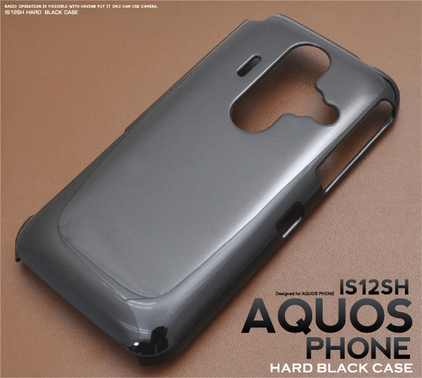 AQUOSPHONE�@IS12SH�p�n�[�h�u���b�N�P�[�X