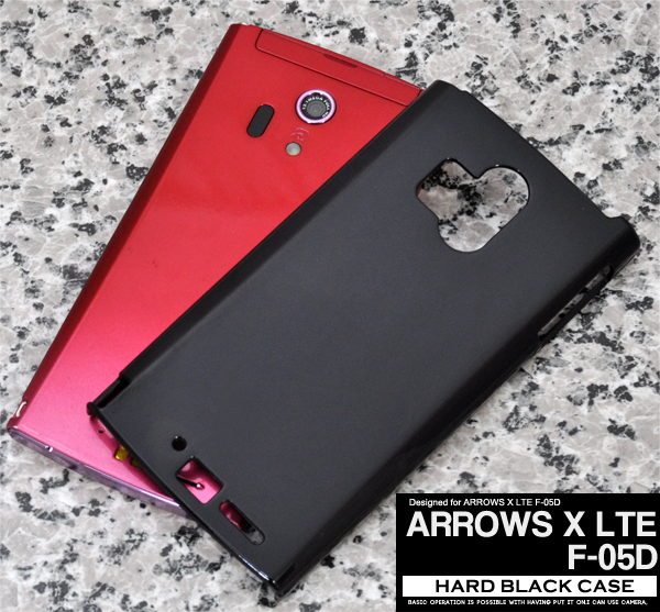 ARROWS X LTE F-05D�p�u���b�N�n�[�h�P�[�X