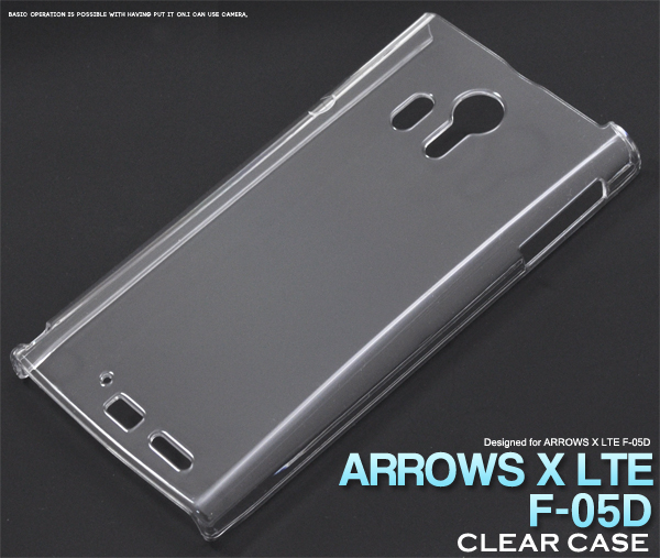 ARROWS X LTE F-05D�p�N���A�P�[�X