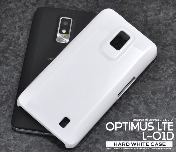 Optimus LTE L-01D�p�n�[�h�z���C�g�P�[�X