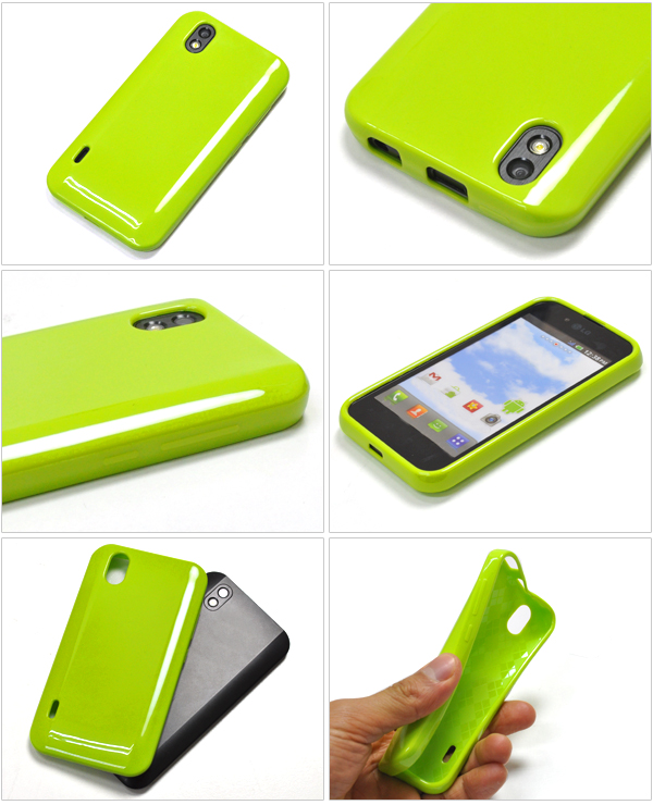 Optimus bright L-07C�p�J���[�\�t�g�P�[�X