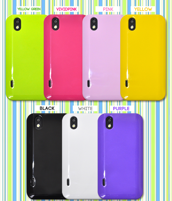 Optimus bright L-07C�p�J���[�\�t�g�P�[�X