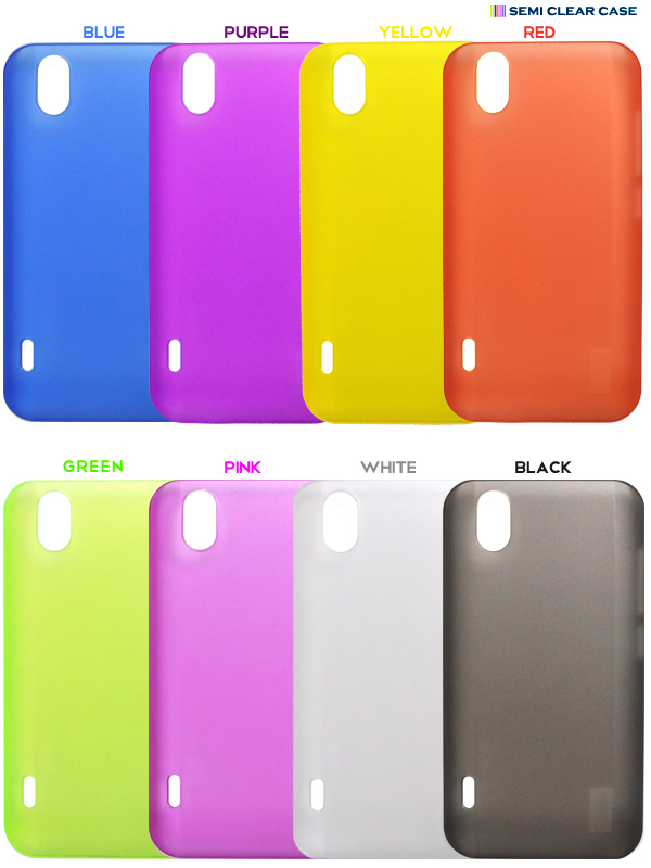 Optimus bright L-07C��p�Z�~�N���A�P�[�X