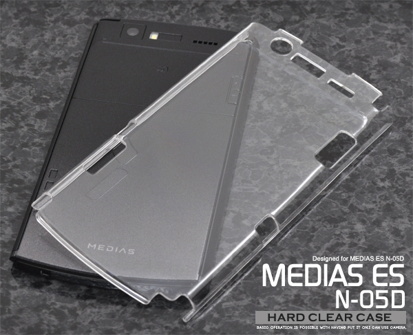 MEDIAS ES N-05D�p�n�[�h�N���A�P�[�X