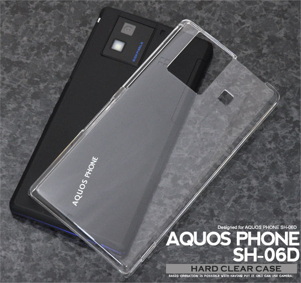 AQUOS PHONE SH-06D�p�n�[�h�N���A�P�[�X