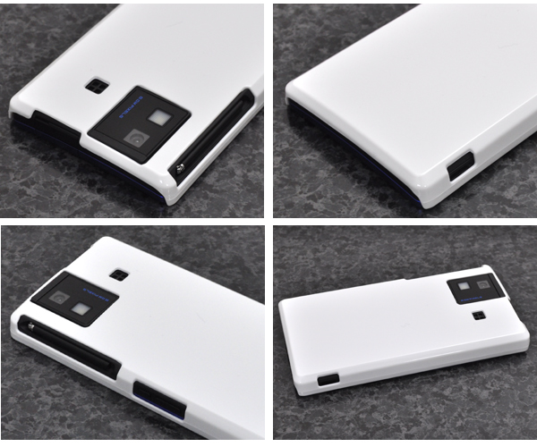 AQUOS PHONE SH-06D用ハードホワイトケース