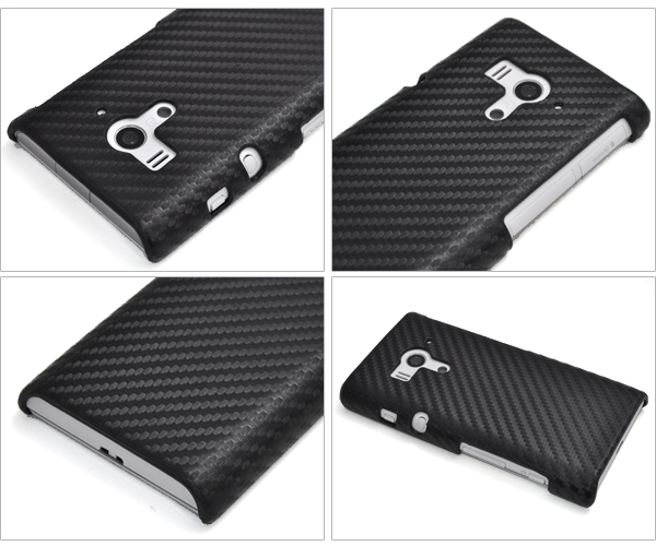 Xperia acro HD SO-03D/IS12S�p�@�J�[�{���f�U�C���P�[�X