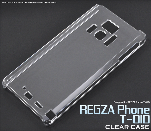 REGZA Phone T-01D�p�N���A�P�[�X