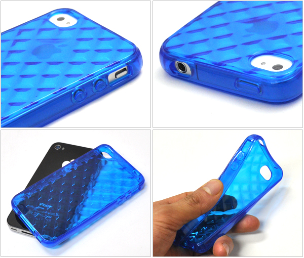 iPhone4/iPhone4S��p�J���[���U�C�N���o�[�P�[�X