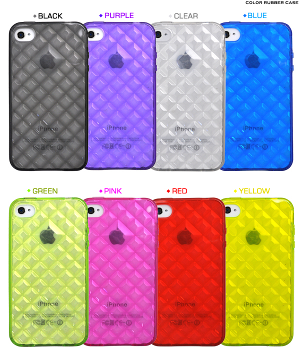 iPhone4/iPhone4S��p�J���[���U�C�N���o�[�P�[�X