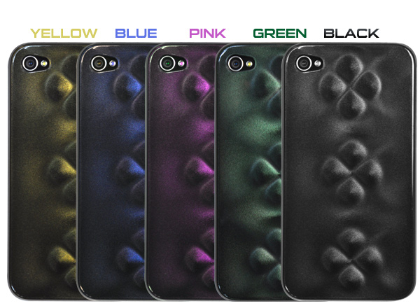 iPhone4/4S用クローバーデザインケース