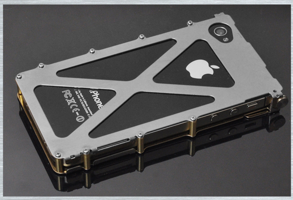 iPhone4S/iPhone4用メタルハードケース