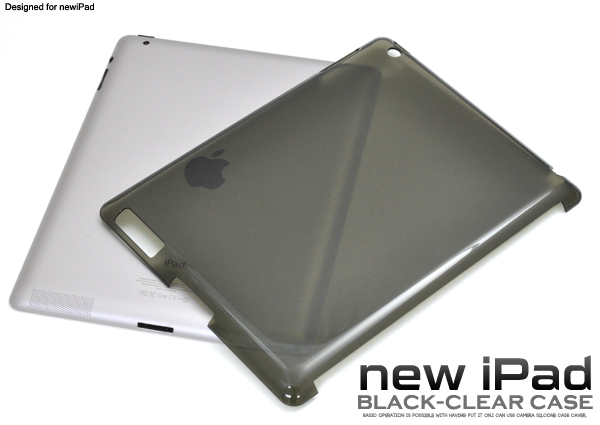 �V����iPad�p�N���A�u���b�N�P�[�X