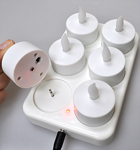 充電式LEDキャンドルライト