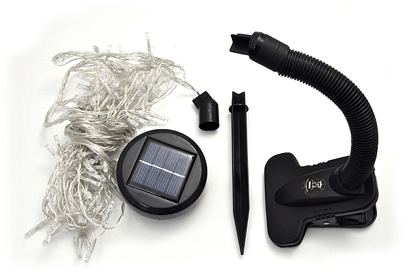 ソーラーイルミネーションＬＥＤカーテンライト（1&times;1m）