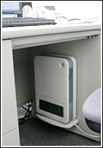 オフィス用暖房消臭器