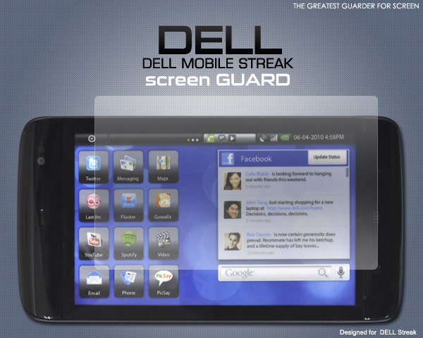 DELL Streak�p�t���ی�V�[�� 
