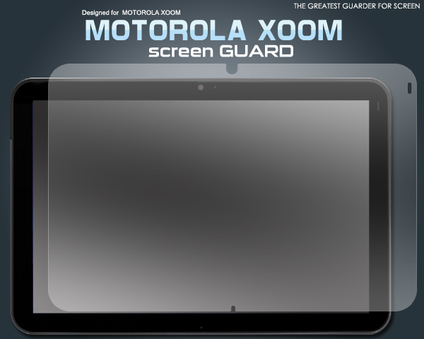 MOTOROLA XOOM用液晶保護シール 