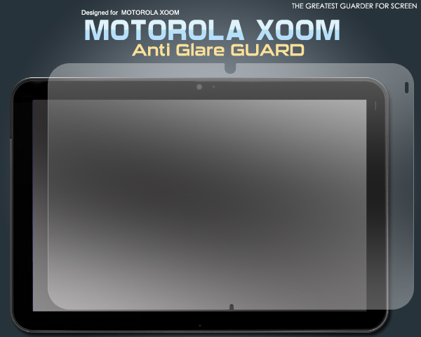 MOTOROLA XOOM用反射防止液晶保護シール