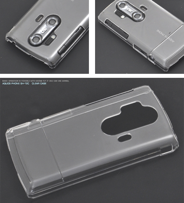 AQUOS PHONE SH-12C�p�N���A�P�[�X