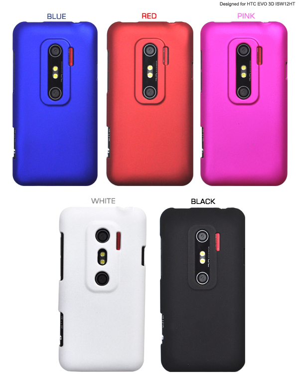 HTC EVO 3D ISW12HT�p�}�b�g�J���[�P�[�X 