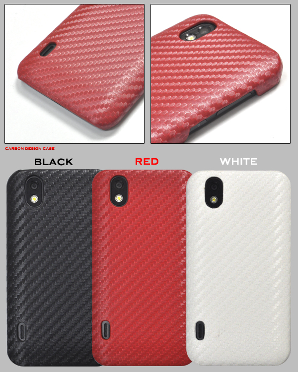 Optimus bright L-07C�p �J�[�{���f�U�C���P�[�X