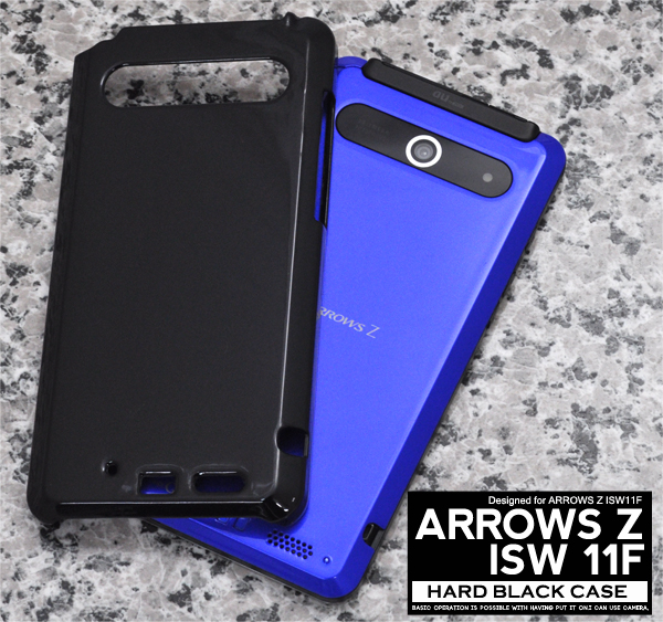 ARROWS Z ISW11F�p�u���b�N�n�[�h�P�[�X