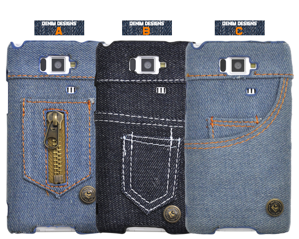 AQUOS PHONE SERIE ISW16SH用デニムデザインケース 