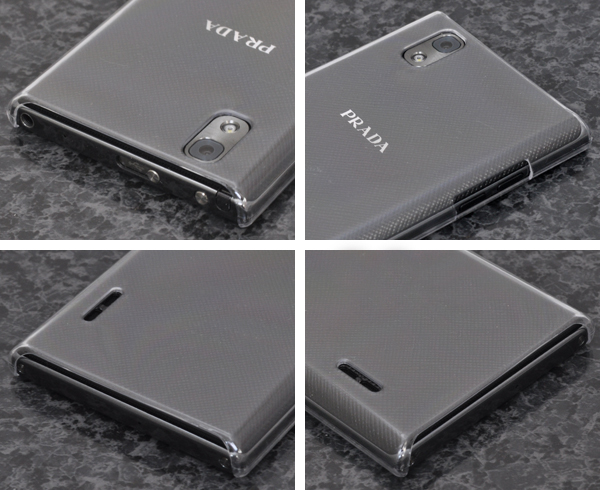 PRADA phone by LG L-02D�p�n�[�h�N���A�P�[�X