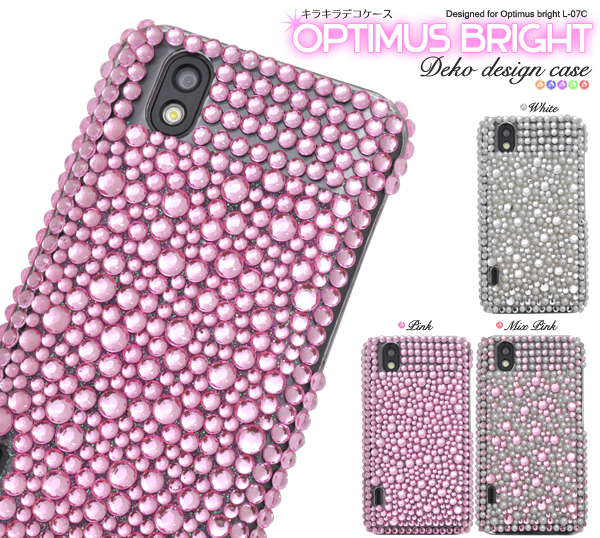 Optimus bright L-07C �p�f�R�P�[�X