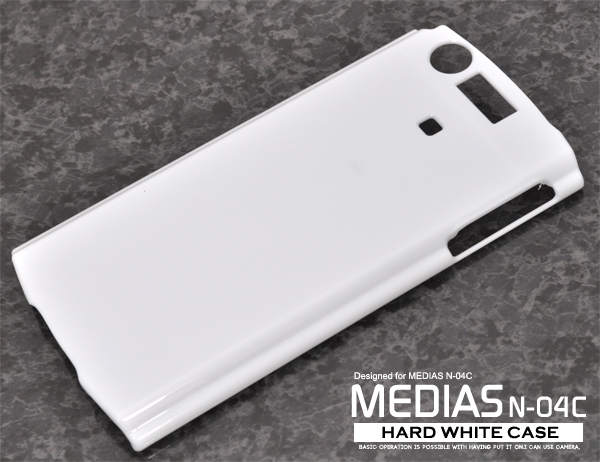 MEDIAS N-04C�p�n�[�h�z���C�g�P�[�X