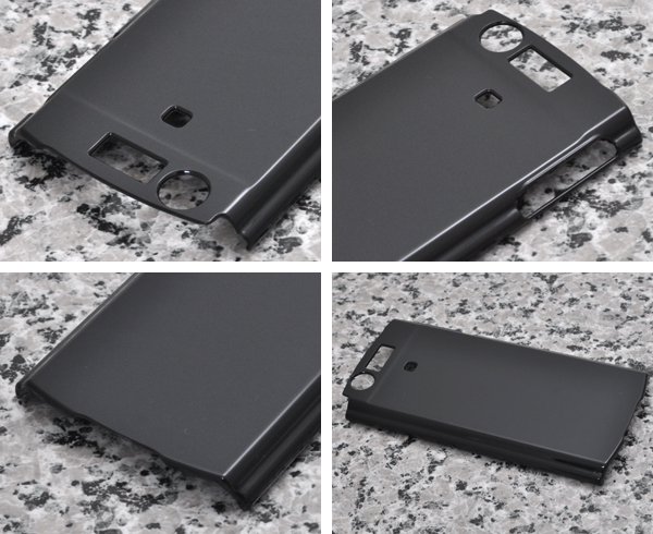 MEDIAS N-04C用ハードブラックケース