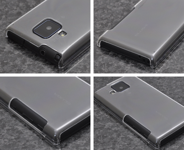 ELUGA V P-06D�p�n�[�h�N���A�P�[�X