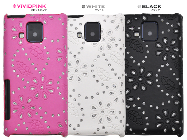 ELUGA V P-06D�p�@�t�����[�f�U�C���P�[�X