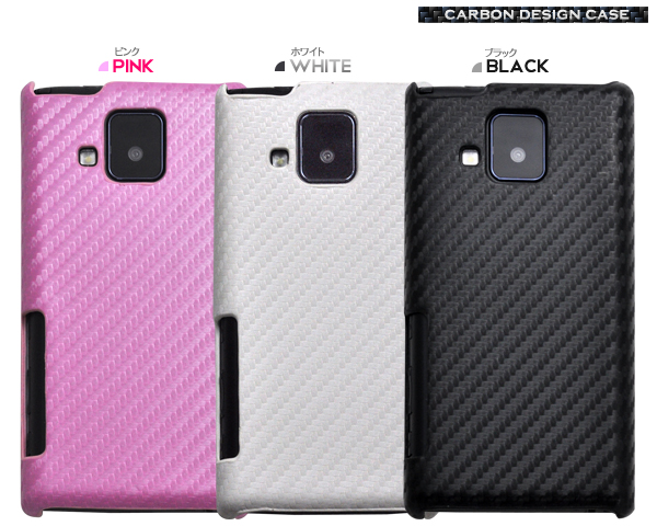 ELUGA V P-06D�p�@�J�[�{���f�U�C���P�[�X