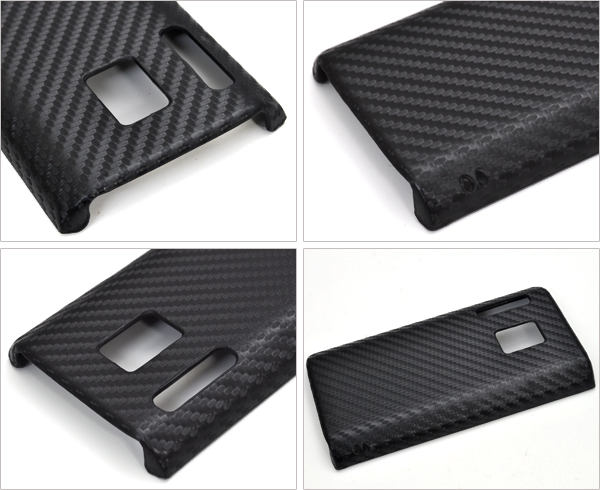 ELUGA power P-07D�p�@�J�[�{���f�U�C���P�[�X