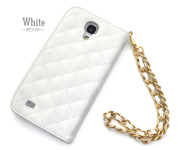 GALAXY S4 SC-04E用キルティングレザーケースポーチ