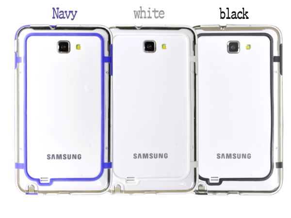 GALAXY Note SC-05D用カラーラインバンパーケース