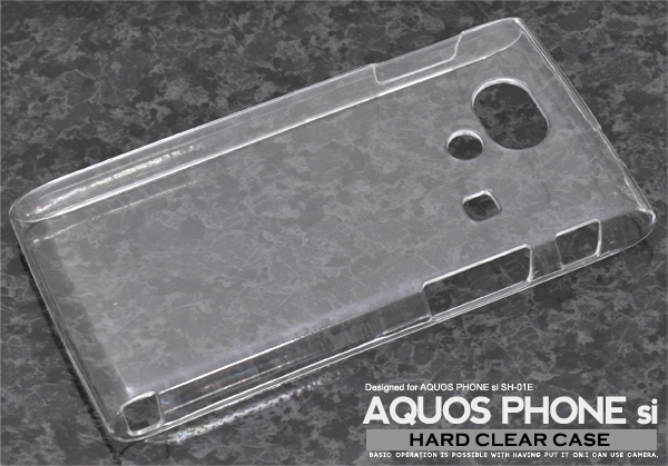 AQUOS PHONE si SH-01E�p�n�[�h�N���A�P�[�X