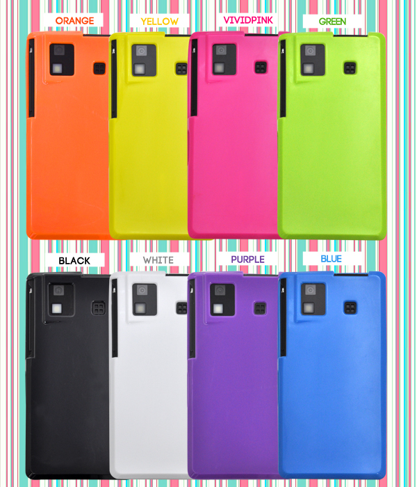 AQUOS PHONE SH-06D用カラーソフトケース