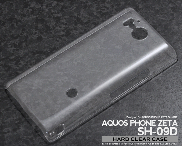 AQUOS PHONE ZETA SH-09D�p�n�[�h�N���A�P�[�X