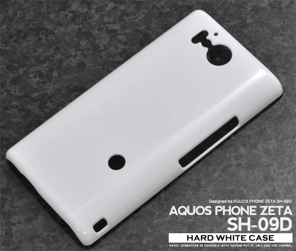 AQUOS PHONE ZETA SH-09D�p�n�[�h�z���C�g�P�[�X