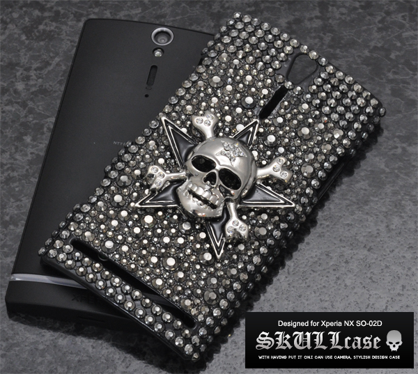 Xperia NX SO-02D用スカルケース