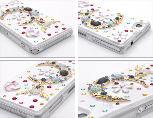 Xperia Z1 f SO-02F用ゴージャスデコケース