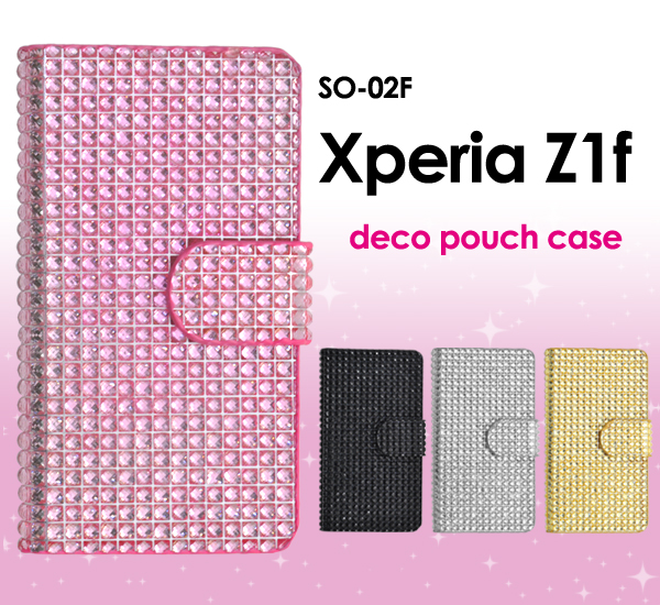 Xperia Z1 f SO-02F用 デコポーチケース