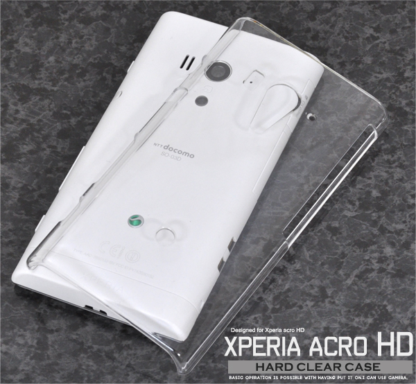 Xperia acro HD SO-03D/IS12S�p�n�[�h�N���A�P�[�X