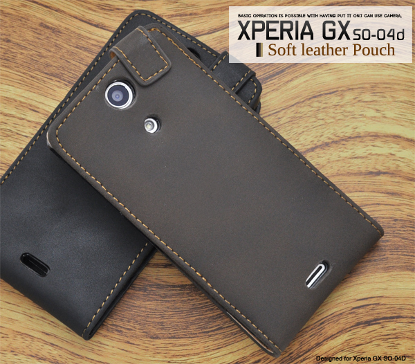 Xperia GX SO-04D�p�\�t�g���U�[�P�[�X�|�[�`