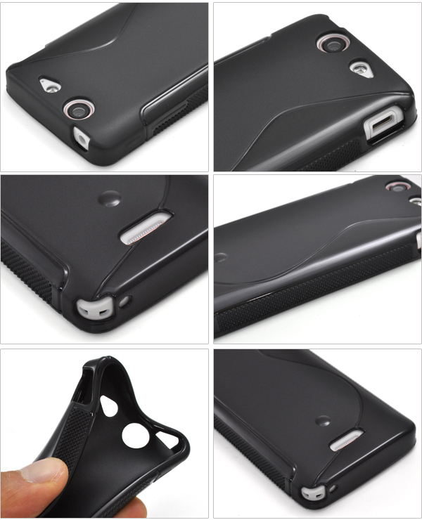 Xperia SX SO-05D�p�E�F�[�u�f�U�C�����o�[�P�[�X 